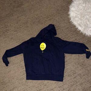 DREW HOUSE Joy hoodie dark navy size medium